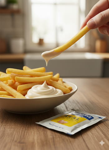 Xốt Mayonnaise Vị Nguyên Bản Hellmann’s 50ml - Thương Hiệu Mỹ, SX Thái Lan | Hellmann’s Real Mayonnaise 50ml