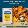 Xốt Mayonnaise Vị Nguyên Bản Hellmann’s 50ml - Thương Hiệu Mỹ, SX Thái Lan | Hellmann’s Real Mayonnaise 50ml