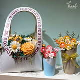  Giỏ Hoa Sáp Lớn 