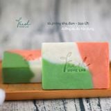  Xà phòng thiên nhiên, xà bông tắm giảm mụn lưng, sáng da, tẩy da chết, an toàn 100g Fresh Home Lab 