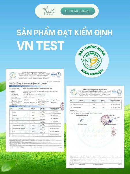  Sáp thơm tinh dầu đuổi muỗi gián côn trùng, khử mùi tủ bếp, tủ giày thiên nhiên, an toàn Fresh Home Lab 