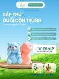  Sáp đuổi côn trùng hình thỏ, hình heo dễ thương, sáp thơm tinh dầu khử mùi, làm thơm, hút ẩm - Fresh Home Lab 