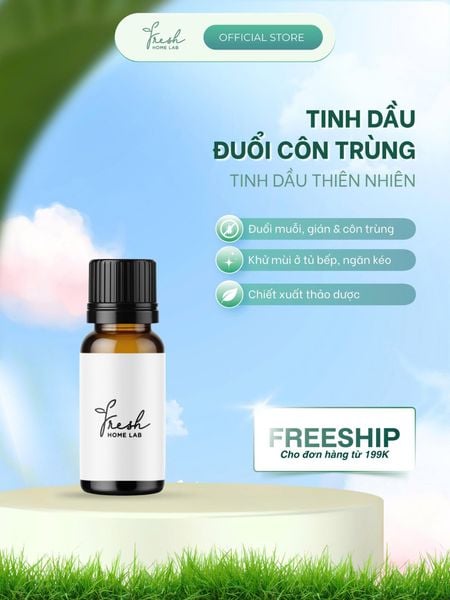  Tinh Dầu Đuổi Côn Trùng 