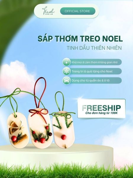  Sáp thơm Noel 