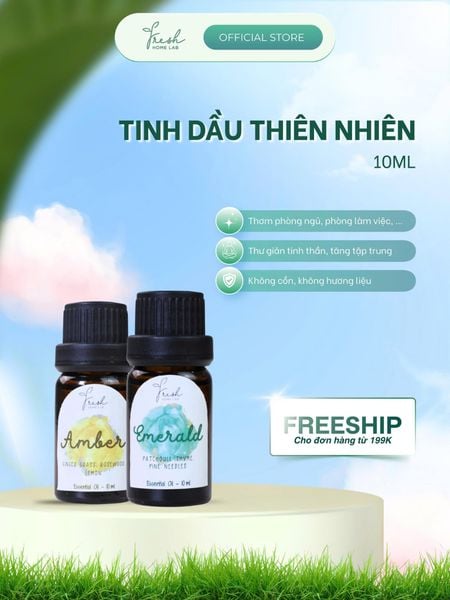  Tinh dầu thiên nhiên xông phòng Fresh Home Lab 