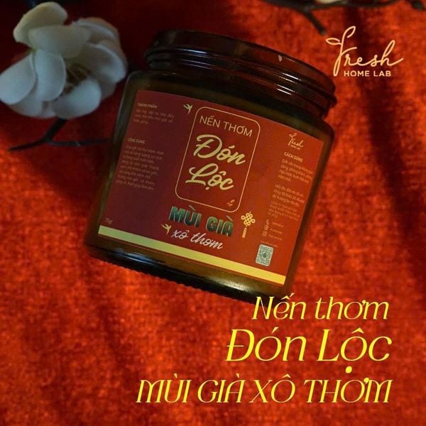  NẾN THƠM ĐÓN LỘC | Mùi Già & Xô Thơm Tự Nhiên | Quà Tặng Tết Ý Nghĩa | Fresh Home Lab 