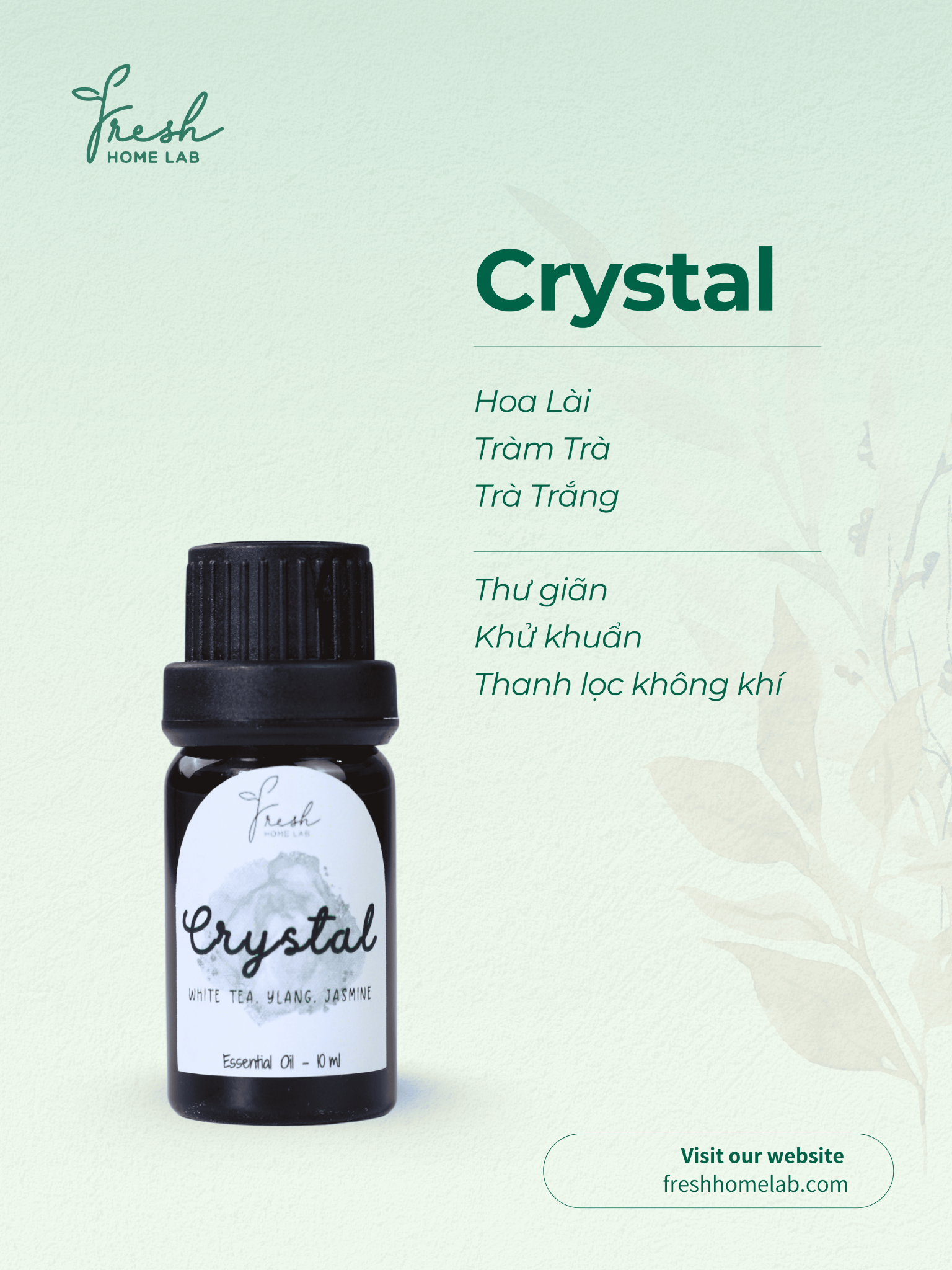  Tinh dầu thiên nhiên xông phòng Fresh Home Lab 