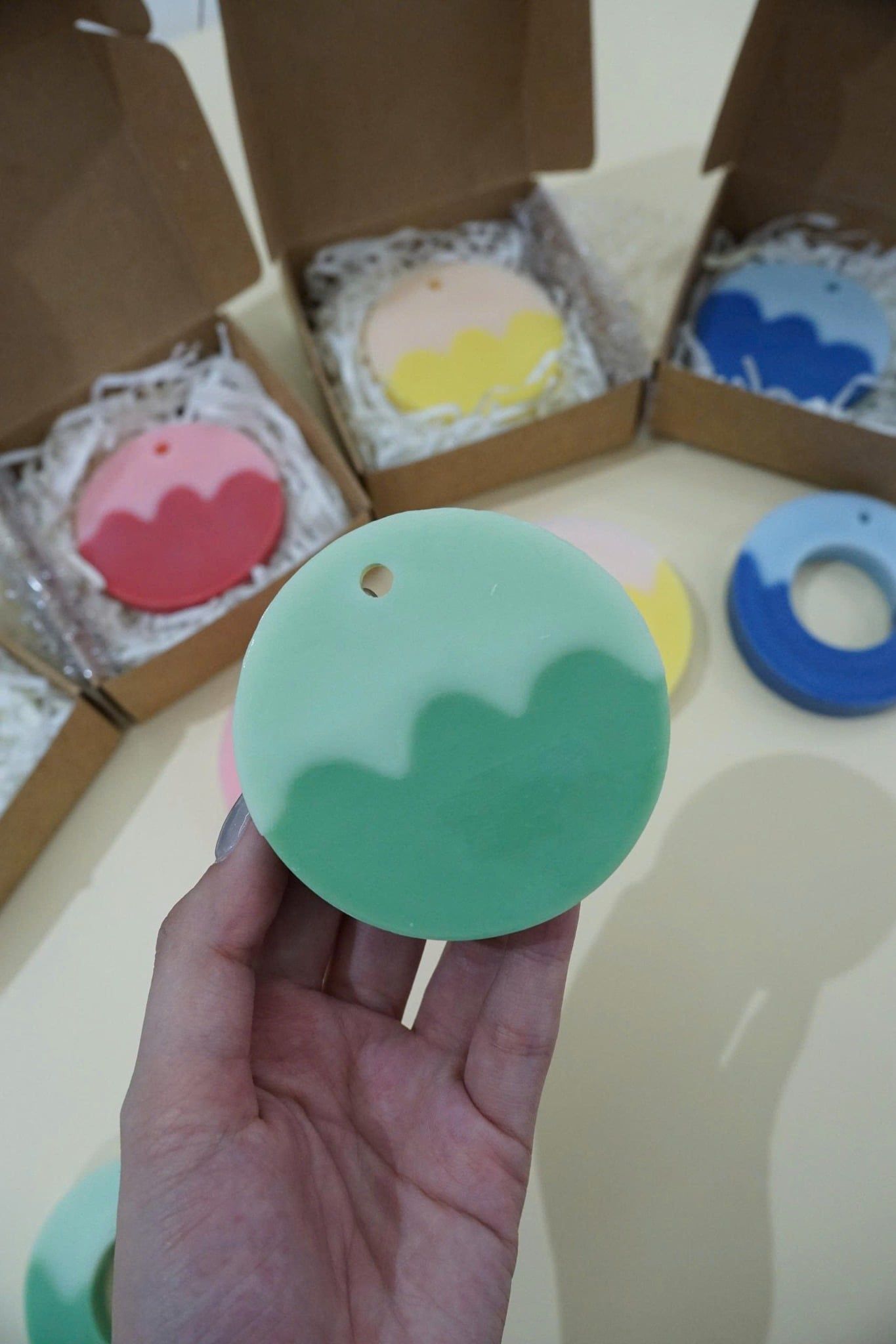  Sáp Treo Thơm Cao Cấp Fresh Home Lab | Khử Mùi Ô Tô Phòng Ngủ Thơm Lâu | Sáp Thơm 4 Mùi Hương 