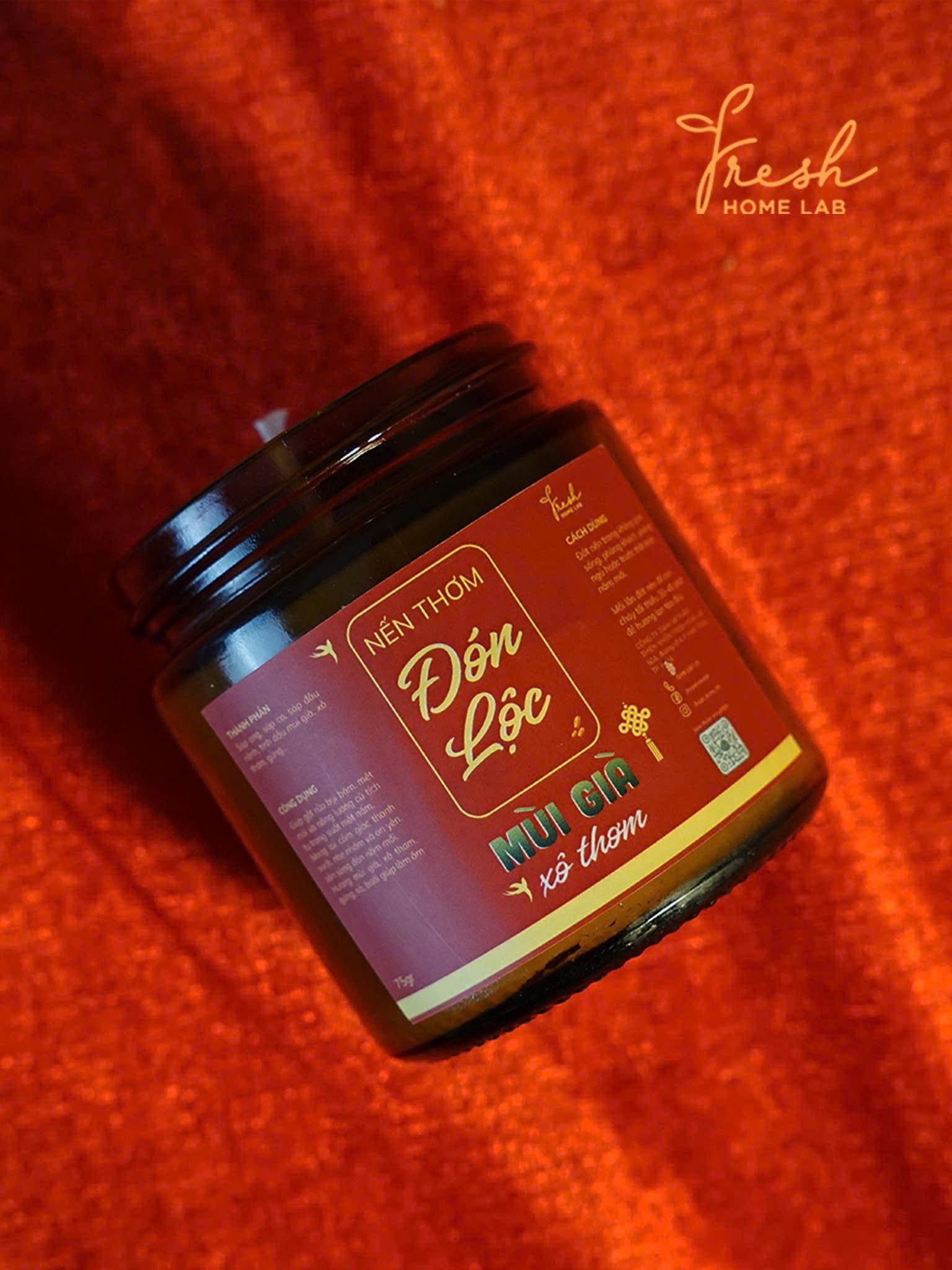  NẾN THƠM ĐÓN LỘC | Mùi Già & Xô Thơm Tự Nhiên | Quà Tặng Tết Ý Nghĩa | Fresh Home Lab 