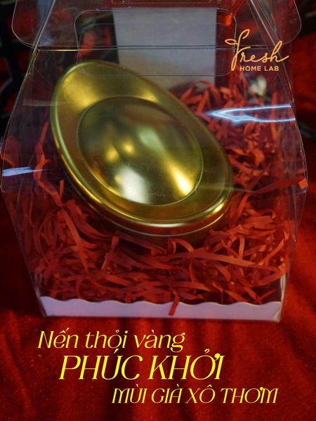  SET QUÀ TẶNG TẾT PHÚC LỘC TÀI | Bộ 3 Nến Thơm Mùi Già Thanh Tẩy Đón Lộc | Fresh Home Lab Chính Hãng 