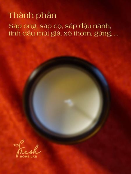  NẾN THƠM ĐÓN LỘC | Mùi Già & Xô Thơm Tự Nhiên | Quà Tặng Tết Ý Nghĩa | Fresh Home Lab 