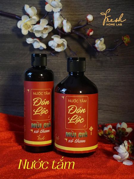  NƯỚC TẮM ĐÓN LỘC MÙI GIÀ XÔ THƠM | Tinh Dầu Thiên Nhiên Thư Giãn Thanh Lọc | Đón Lộc May Mắn | Fresh Home Lab 