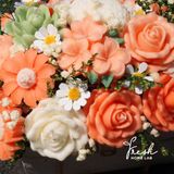  Hoa sáp thơm tinh dầu thiên nhiên Fresh Home Lab 