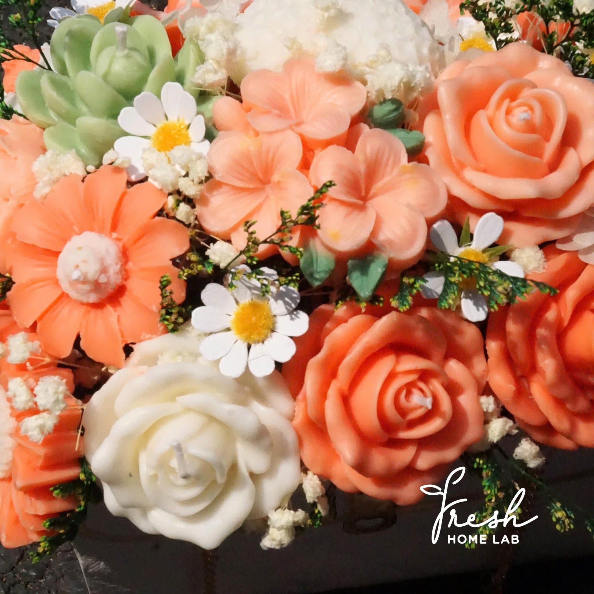  Hoa sáp thơm tinh dầu thiên nhiên Fresh Home Lab 