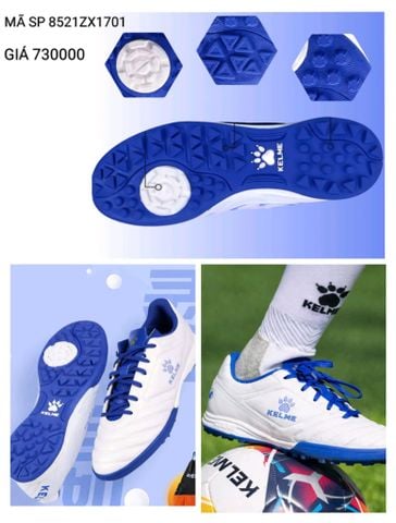  Giày Bóng Đá Kelme 8521ZX1701 Chính Hãng đế TF 