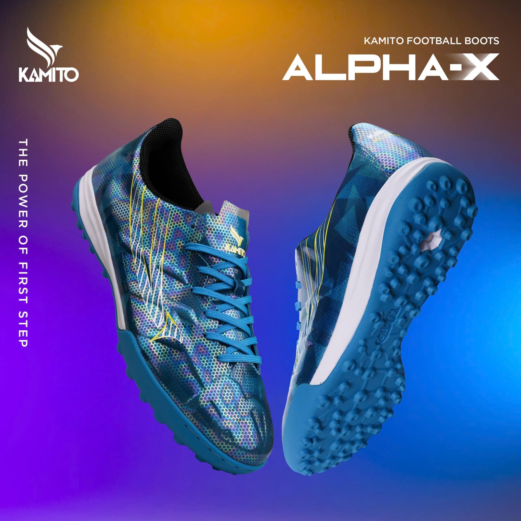  Kamito Alpha X - Giày Đá Bóng Chính Hãng đế TF 