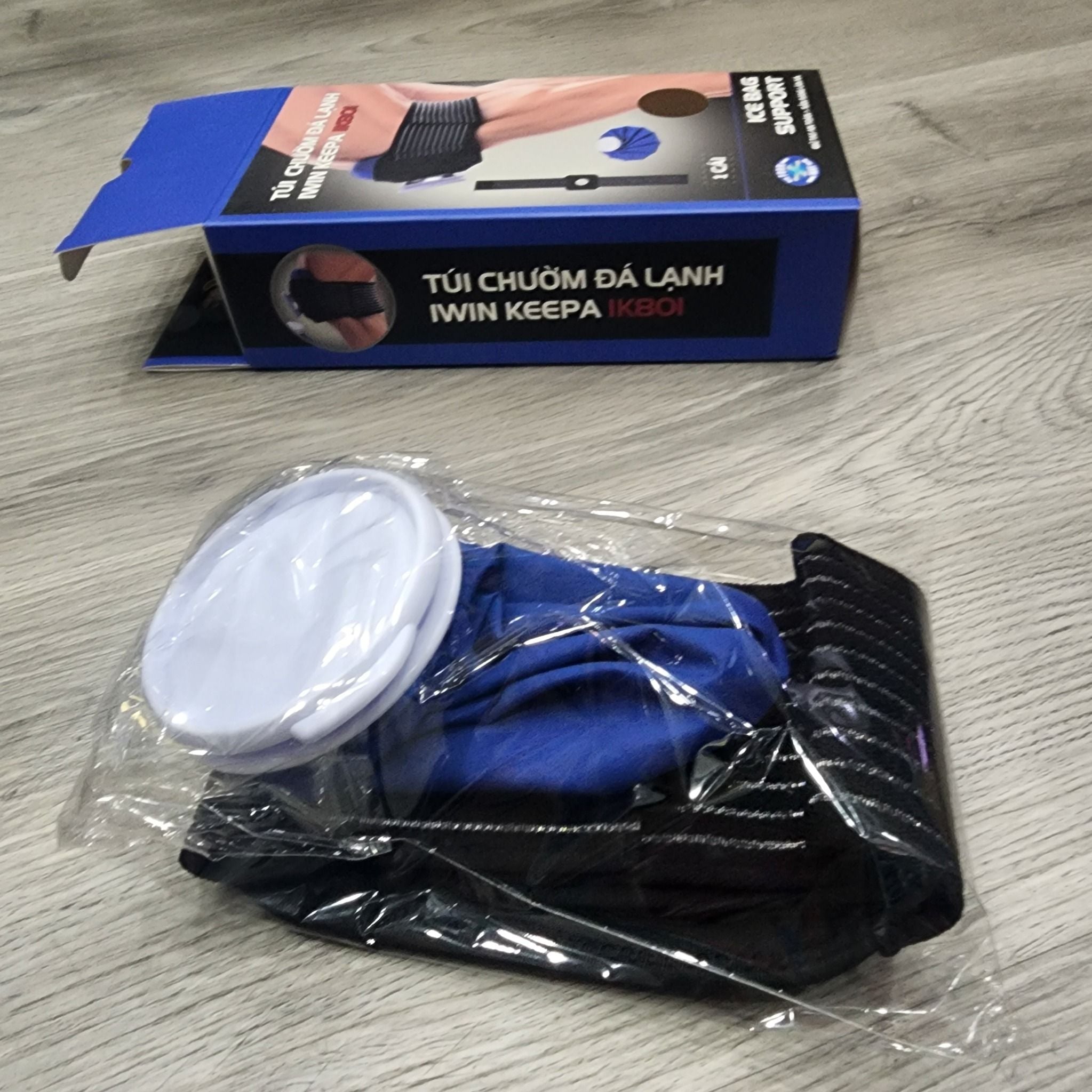  Túi chườm đá iWin Keepa IK801 - Loại có dây buộc co dãn 