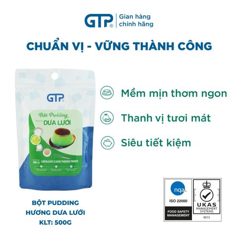 Bột Pudding GTP hương dưa lưới