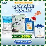 Combo trà sữa đậm vị (1kg Bột kem béo, 1kg Hồng trà cao cấp, 200g rau câu) khách hàng lựa chọn vị rau câu