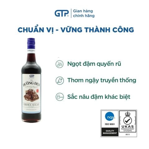 Siro Premium Đường Đen GTP