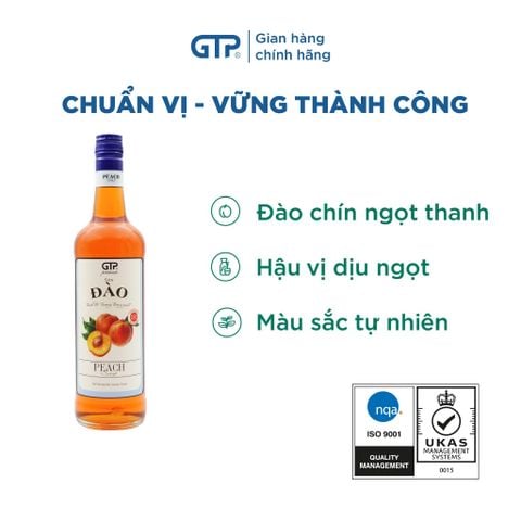 Siro Premium Đào GTP