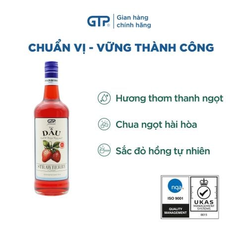 Siro Premium Dâu GTP