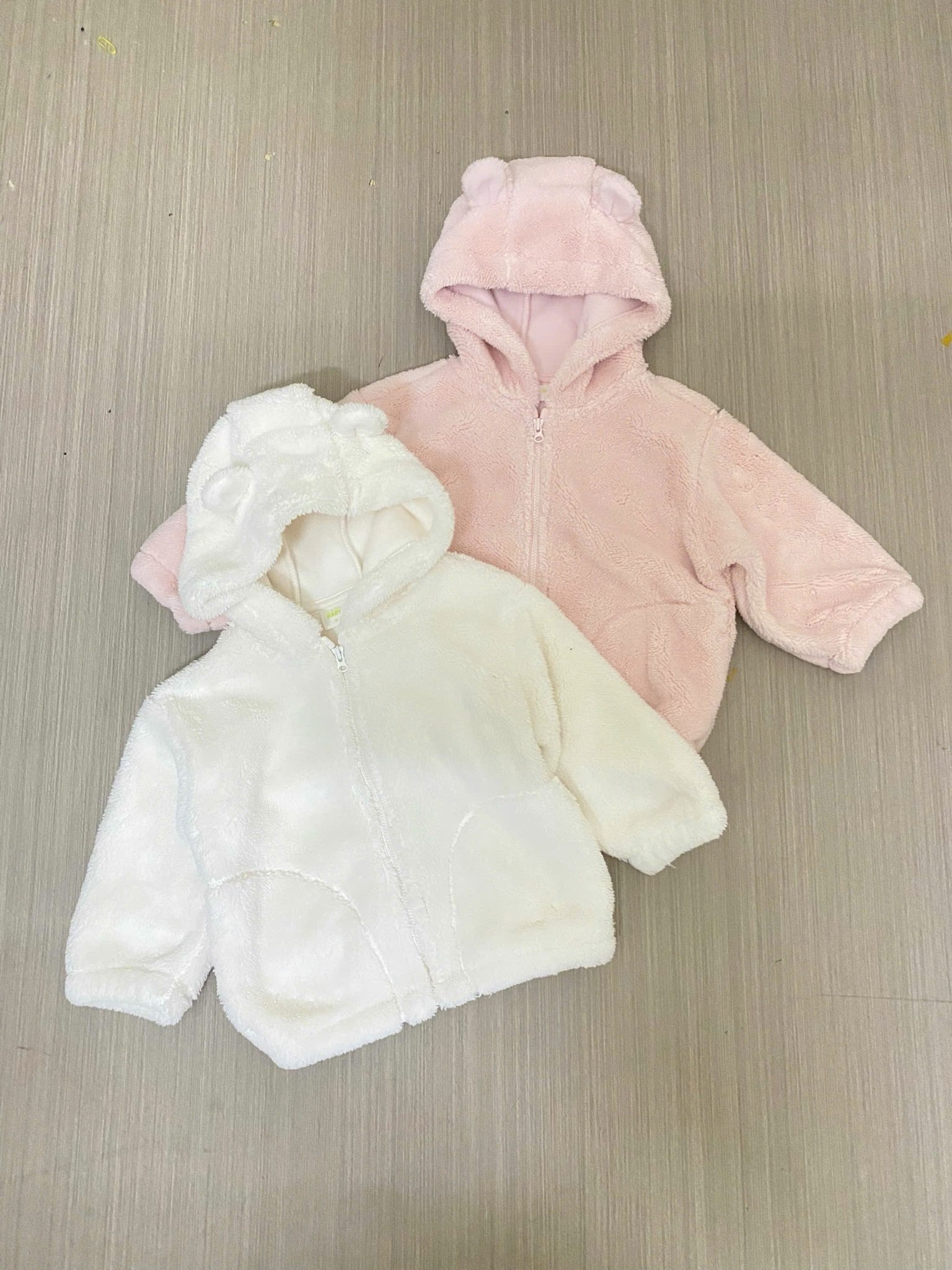 Áo khoác lông Topten xuất Hàn nhiều màu cho bé size 90-110