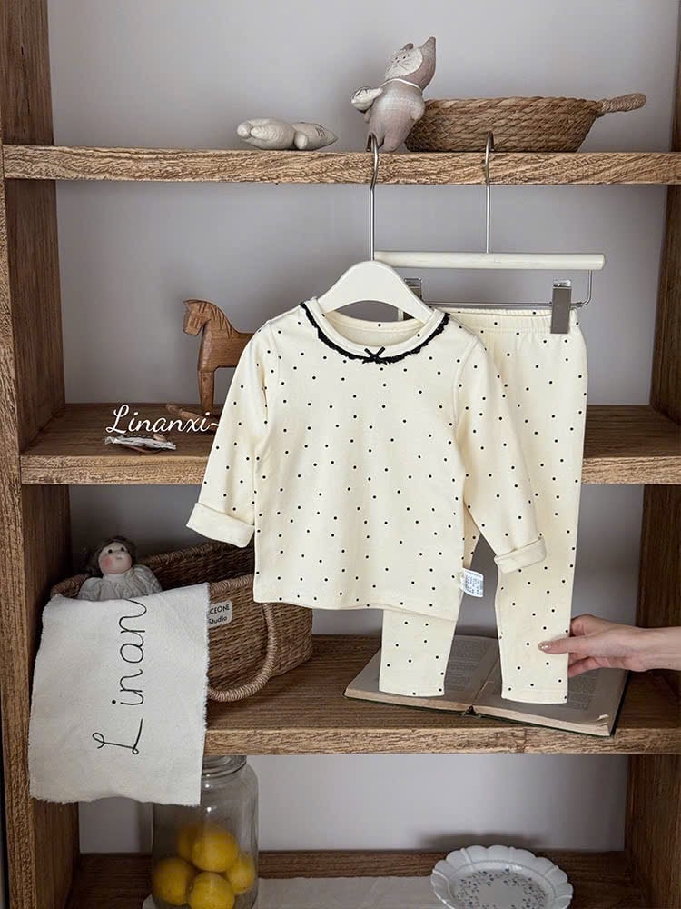 88060 - Bộ cotton Linanxi QC nhiều màu cho bé gái size 90-140