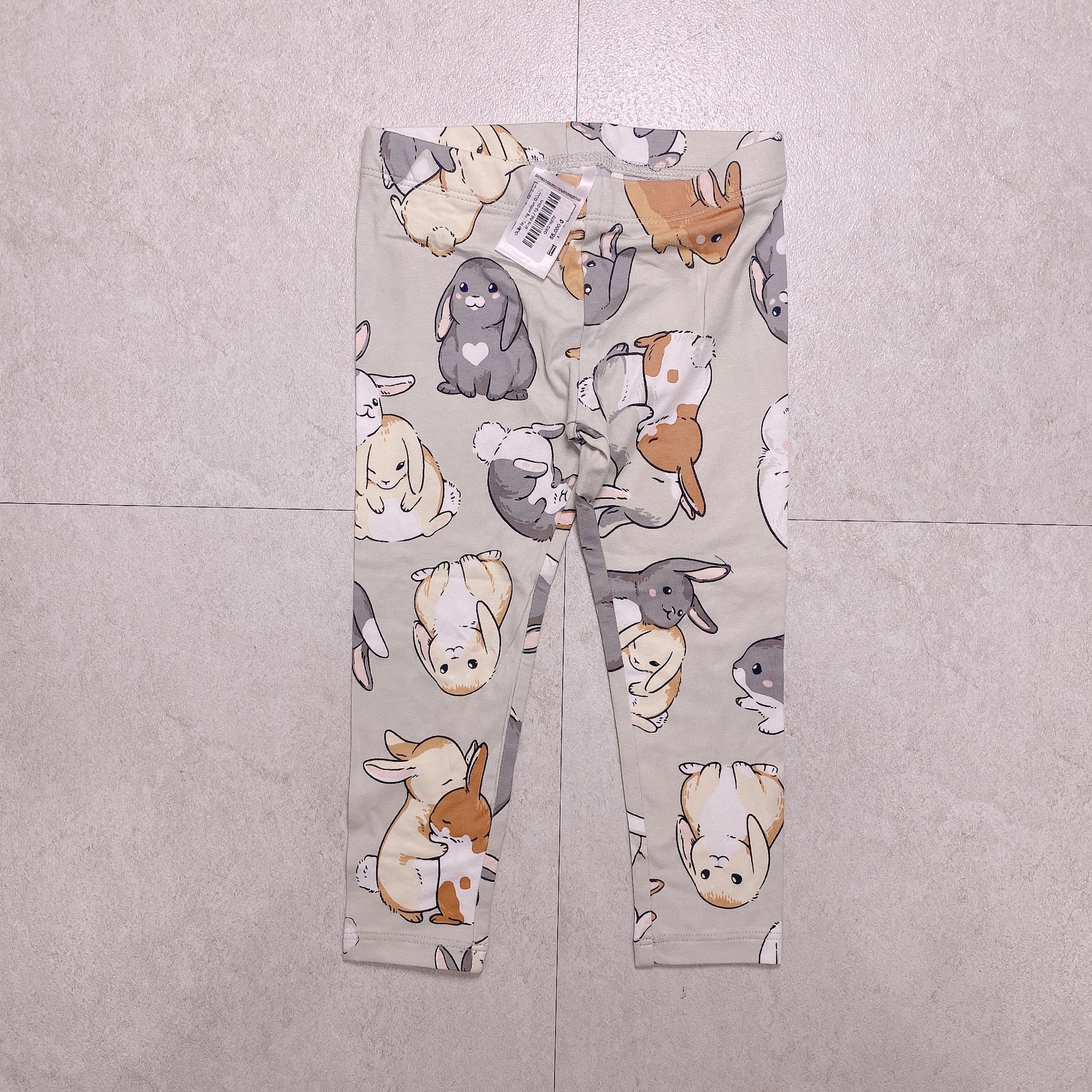 Quần legging cotton GGJJ nhiều hoạ tiết cho bé gái size 12m - 8y