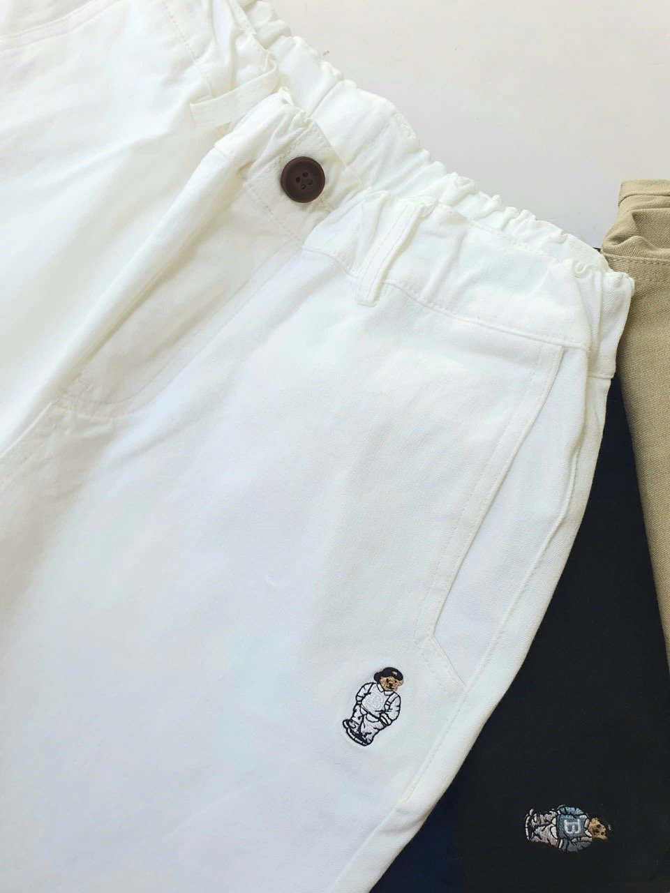 Quần baggy kaki Beemon 5 màu cho bé size 120-160