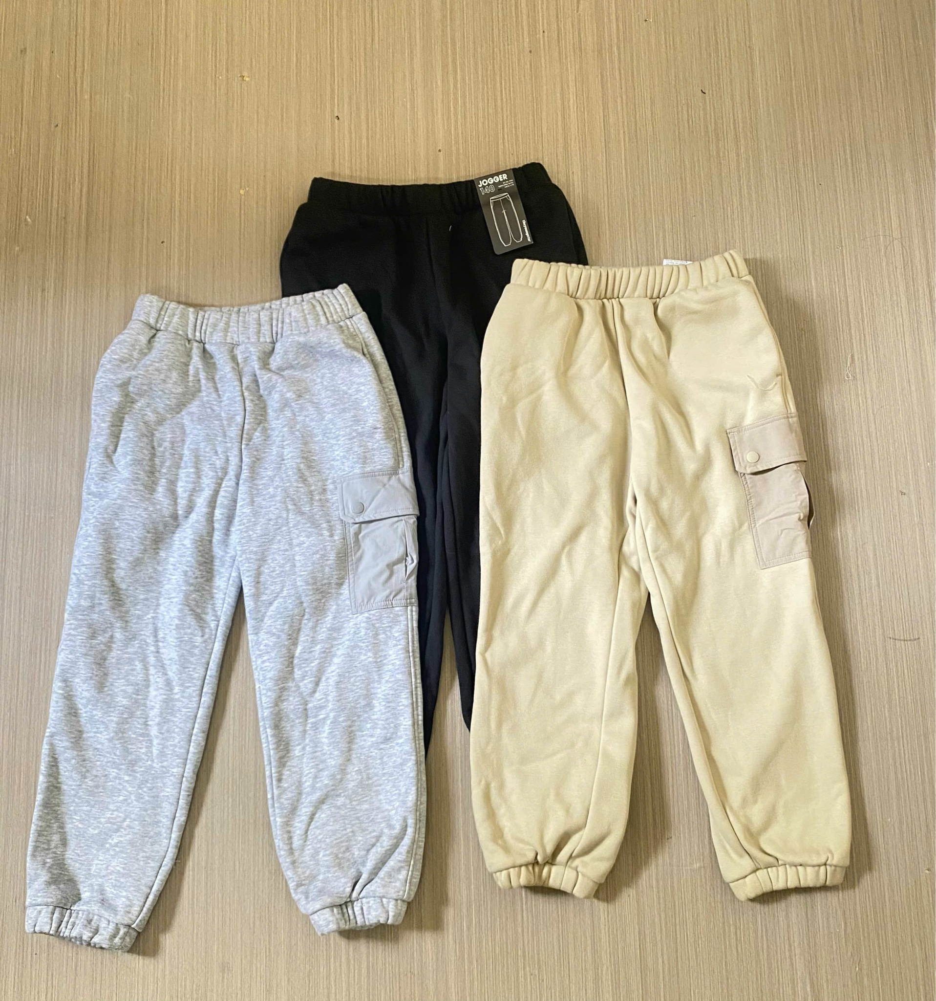 Quần jogger nỉ bông Topten phối túi hộp nhiều màu cho bé size 130-170