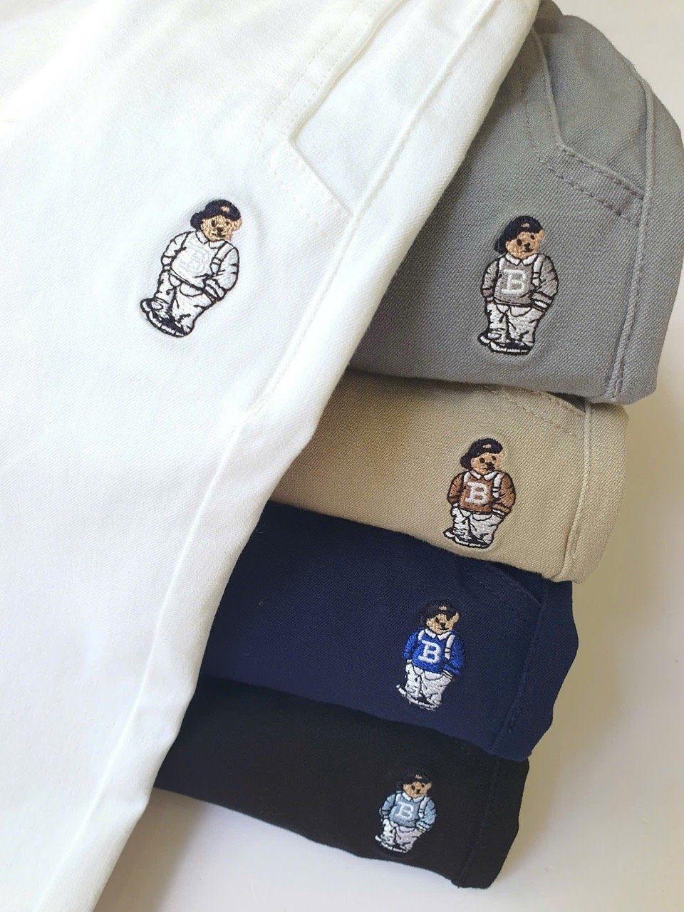 Quần baggy kaki Beemon 5 màu cho bé size 120-160