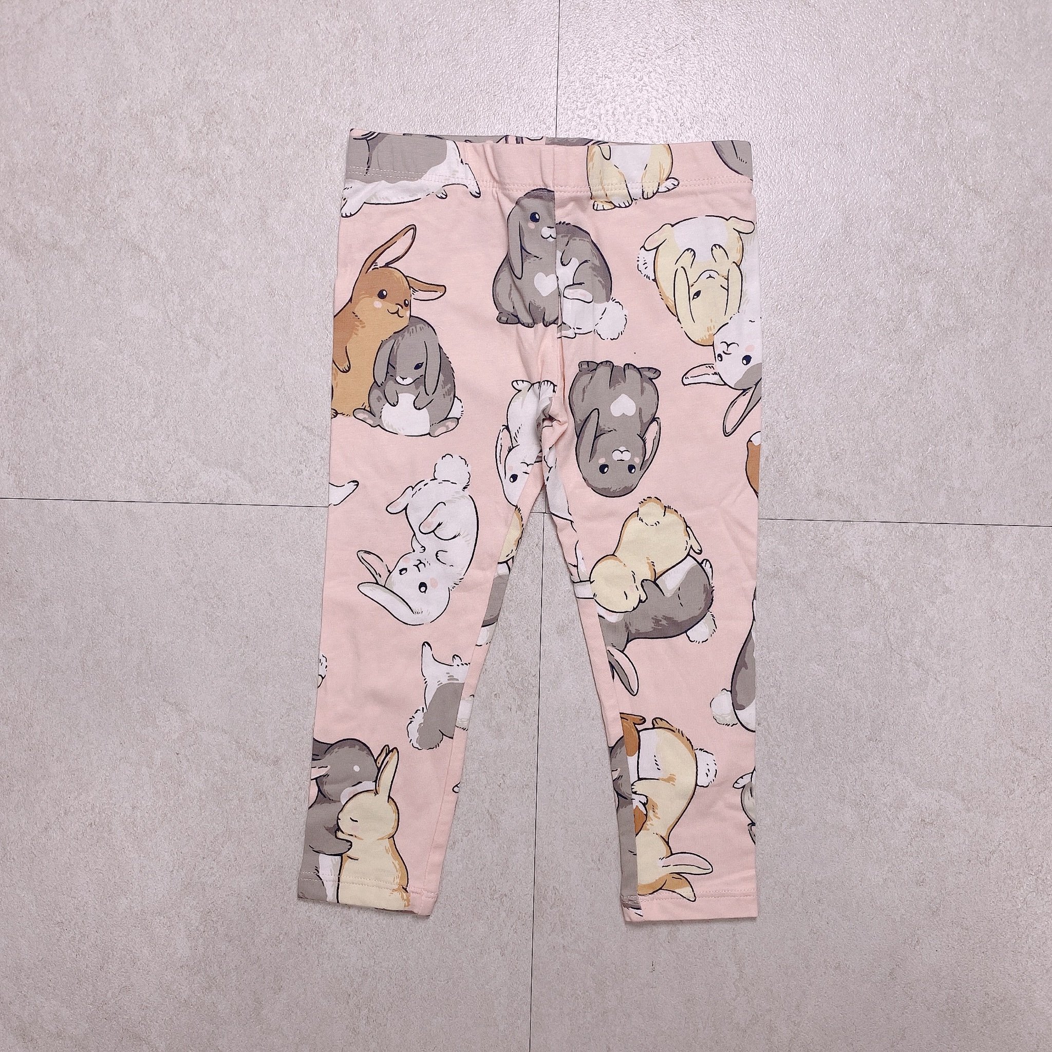 Quần legging cotton GGJJ nhiều hoạ tiết cho bé gái size 12m - 8y