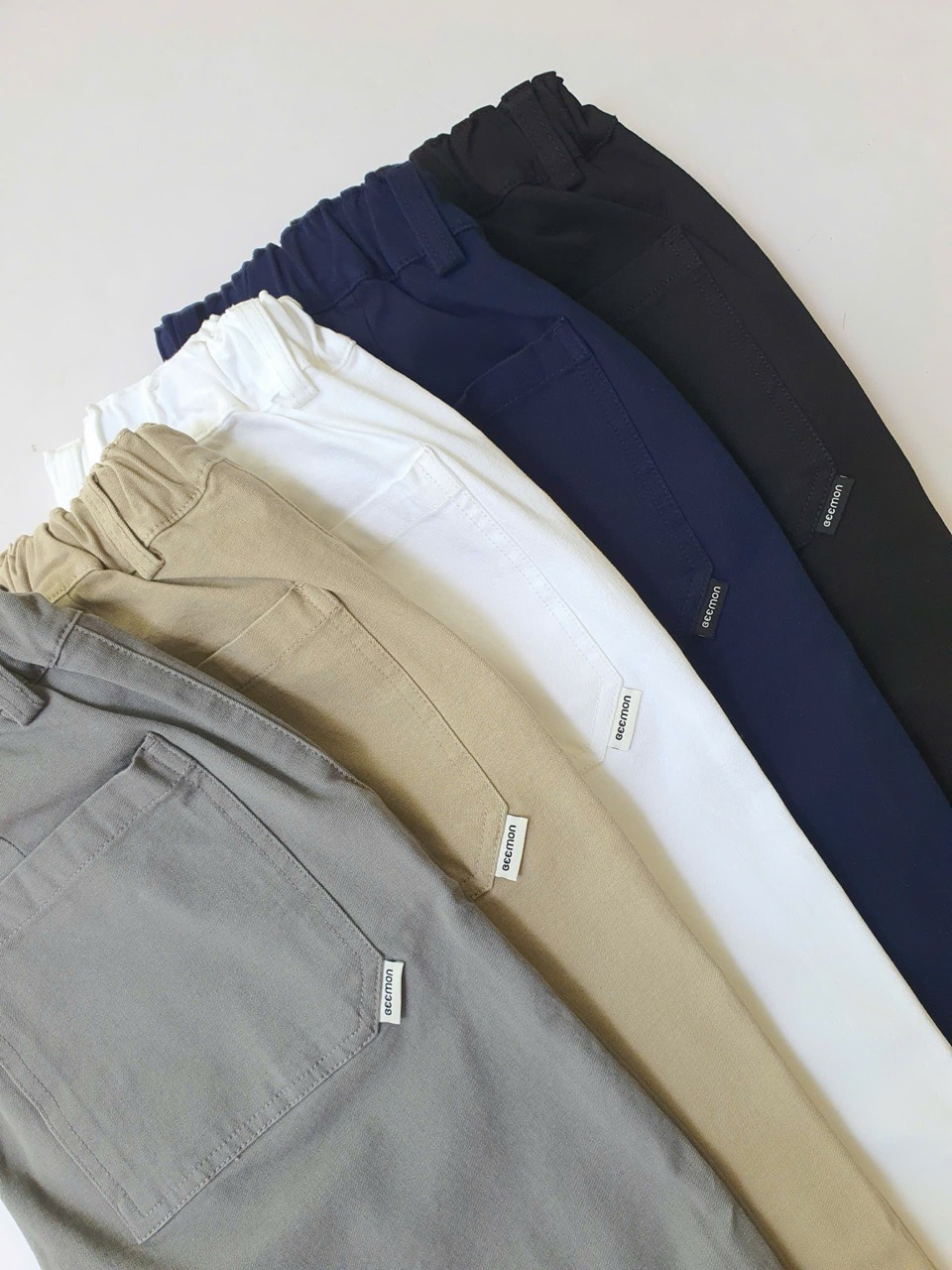 Quần baggy kaki Beemon 5 màu cho bé size 120-160