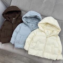 Áo khoác phao ZR dư xịn siêu nhẹ 3 màu cho bé size 2-6y