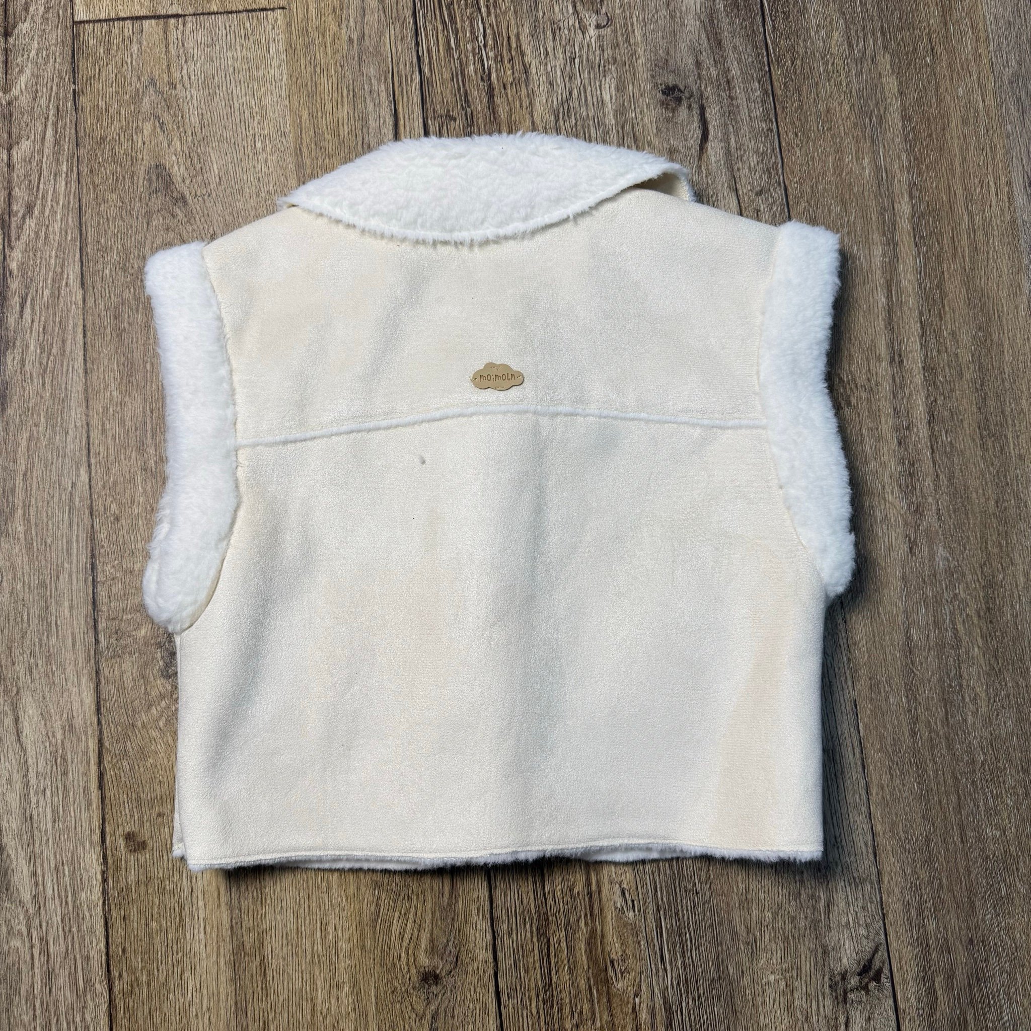 Áo gile da lộn Moimoln xuất Hàn cho bé size 90-120