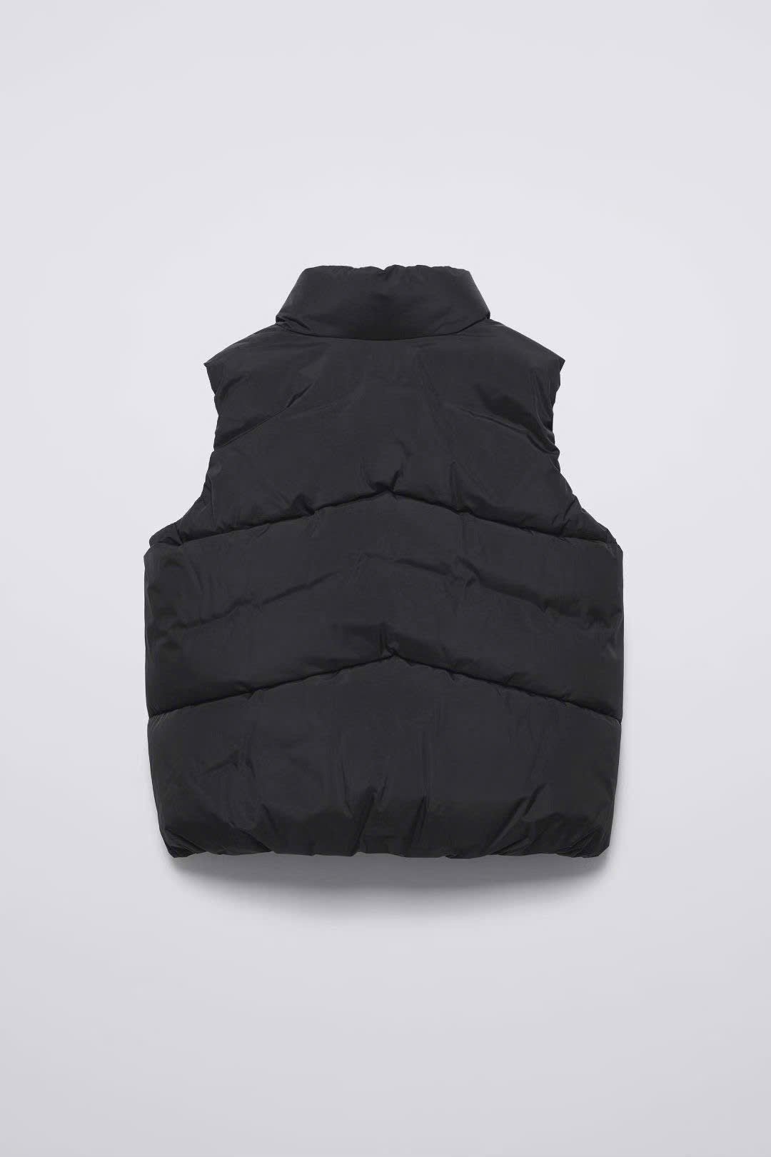 Áo khoác gile phao ZR dư xịn 2 màu xanh/đen cho bé size 6-14y