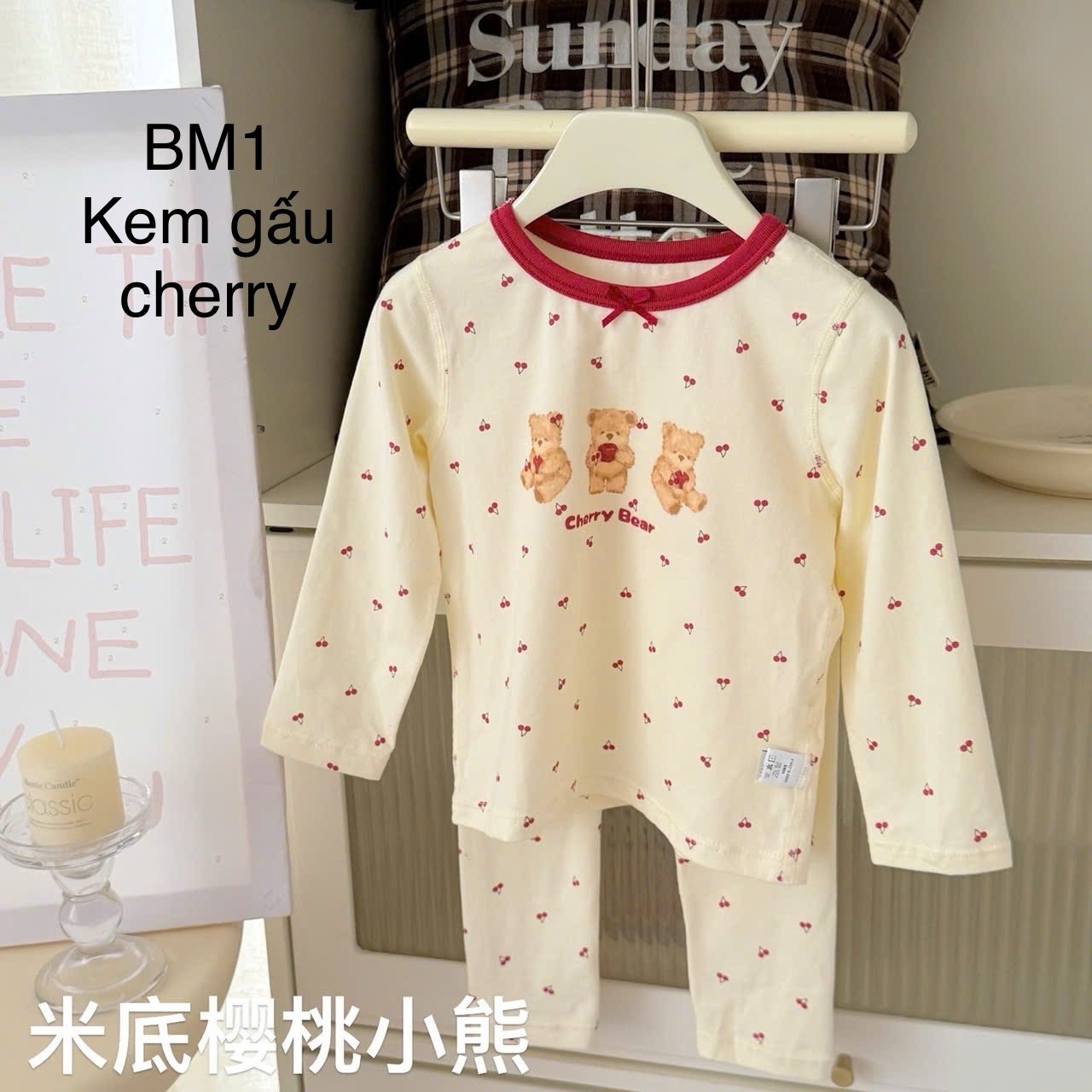 BM1 - Bộ thun dài tay Hey Honey nhiều mẫu cho bé size 90 - 150