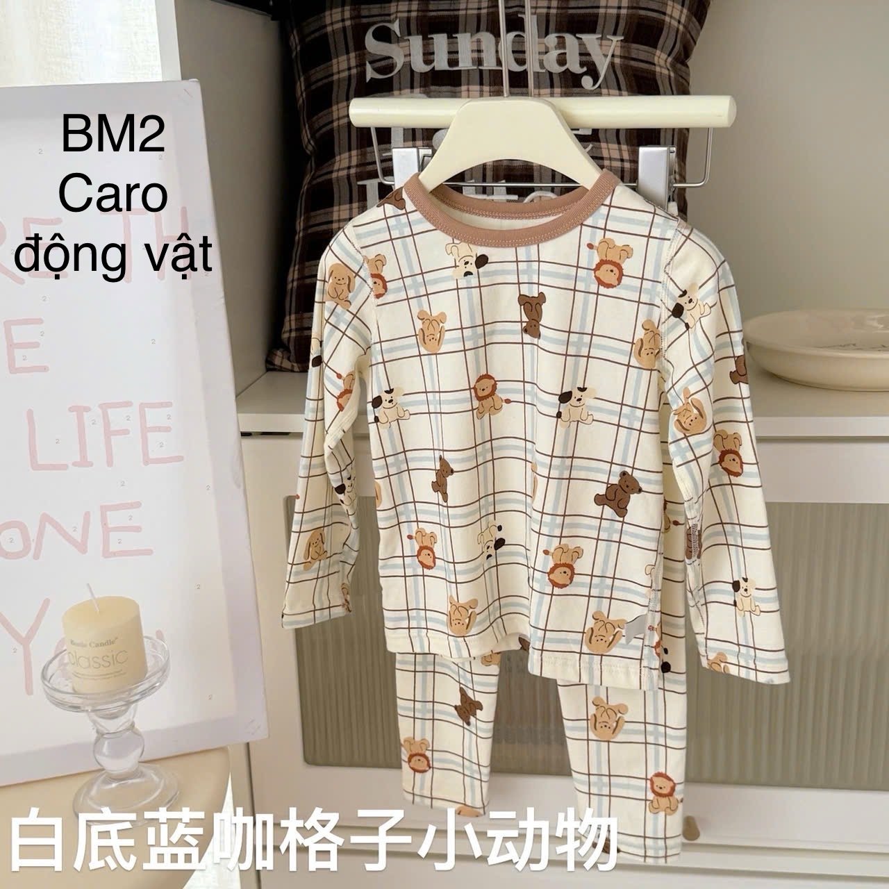 BM2 - Bộ thun dài tay Hey Honey nhiều mẫu cho bé size 90 - 150