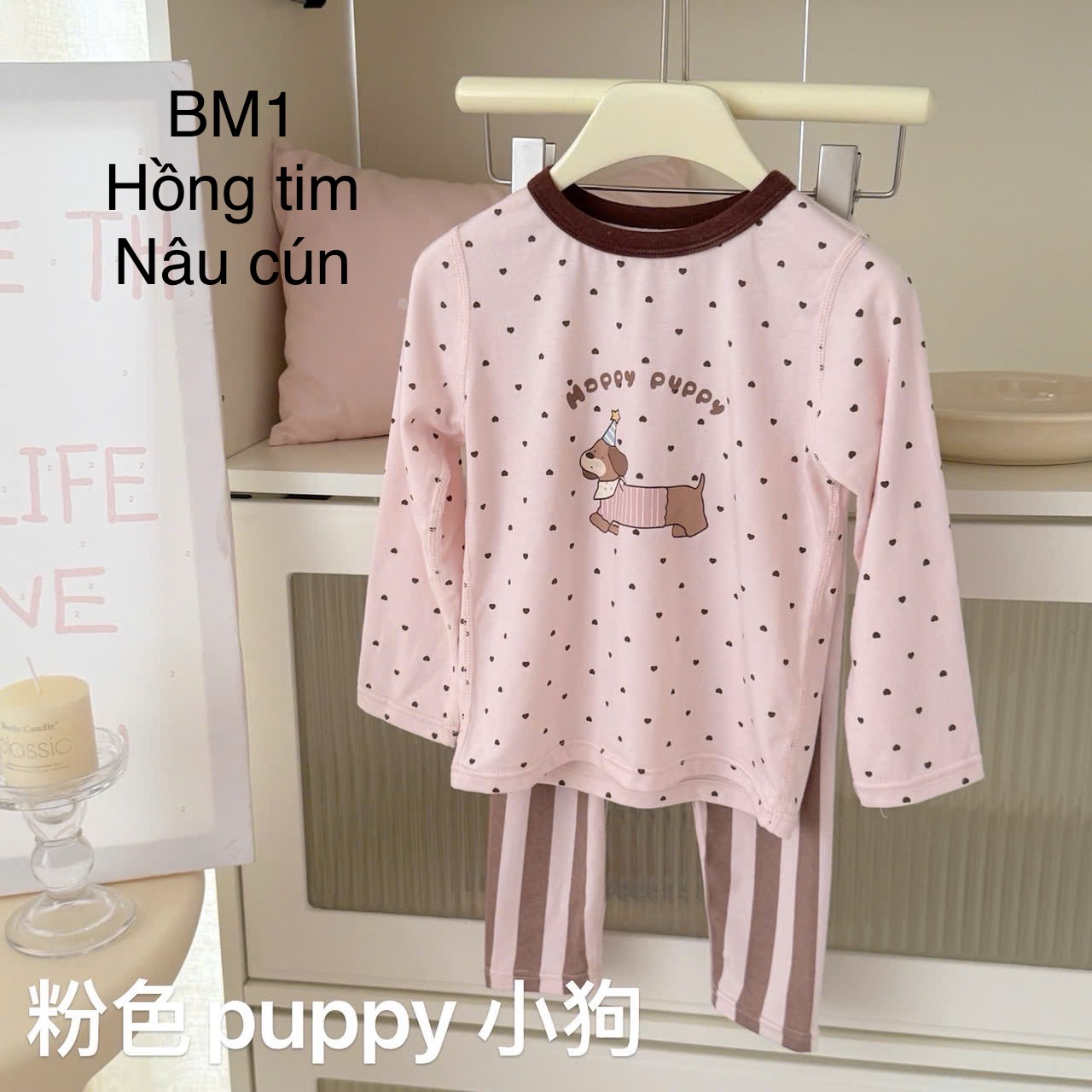 BM1 - Bộ thun dài tay Hey Honey nhiều mẫu cho bé size 90 - 150