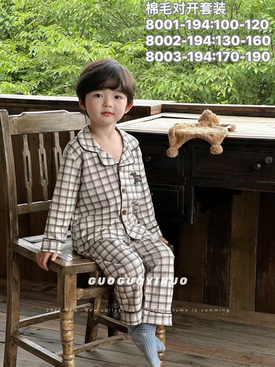 BM2 - Bộ pyjama QC vải thun mềm nhiều màu cho bé trai size 130-160