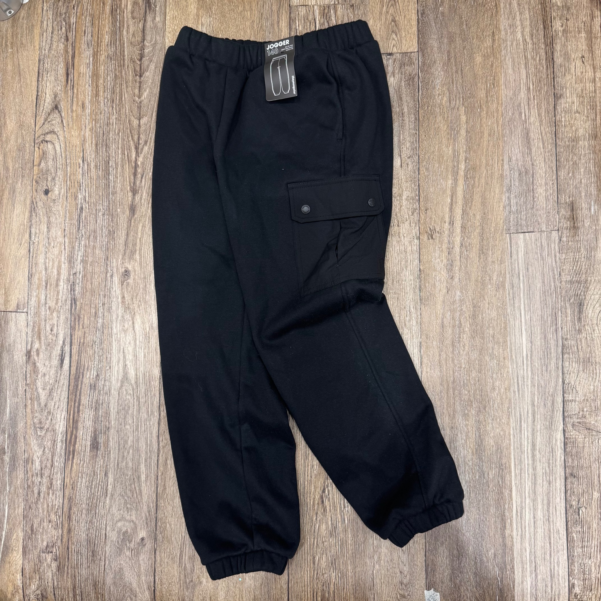 Quần jogger nỉ bông Topten phối túi hộp nhiều màu cho bé size 130-170