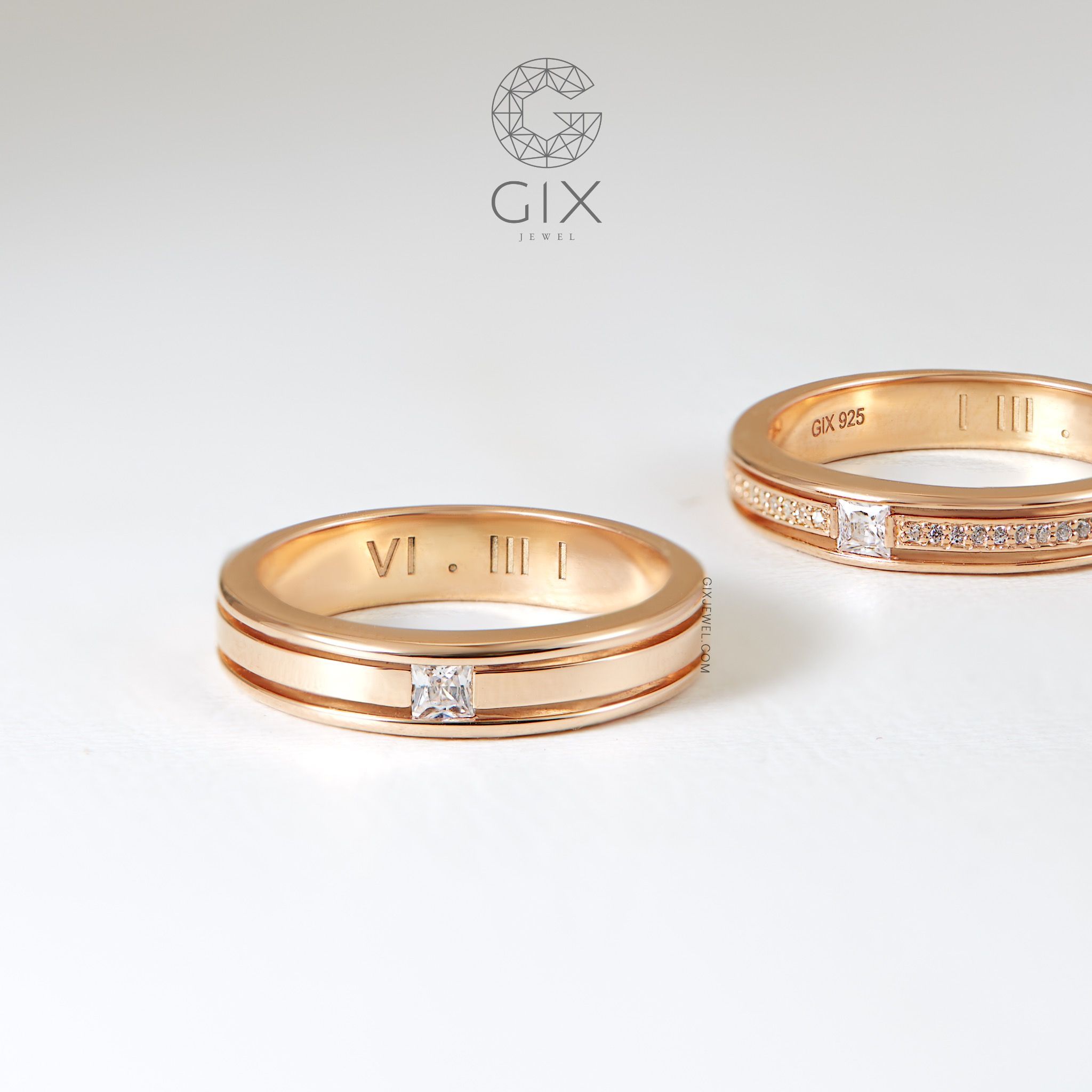  [Có Sẵn] Nhẫn Cặp Đẹp Bạc Mạ Vàng - GCR25050029 