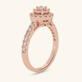  Nhẫn cầu hôn vàng 10k Lumina Love | Gix Jewel 
