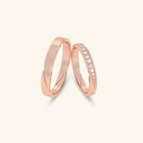  Nhẫn cưới vàng 14k thiết kế riêng - GCR25050189 | Gix Jewel 