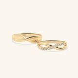  Nhẫn cưới cặp bạc thiết kế riêng - GCR25050188 | Gix Jewel 