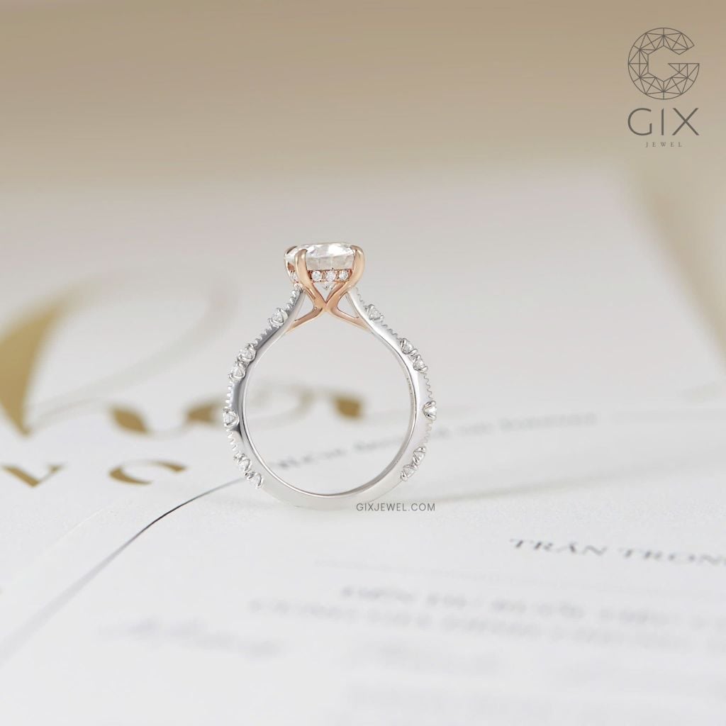  Nhẫn cầu hôn vàng 18k Loyal Grace | Gix Jewel 