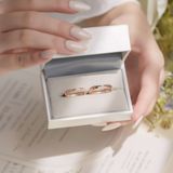  Nhẫn Cưới Vàng 18K Vô Cực Đính Kim Cương - Ouroboros | GCR25050018 