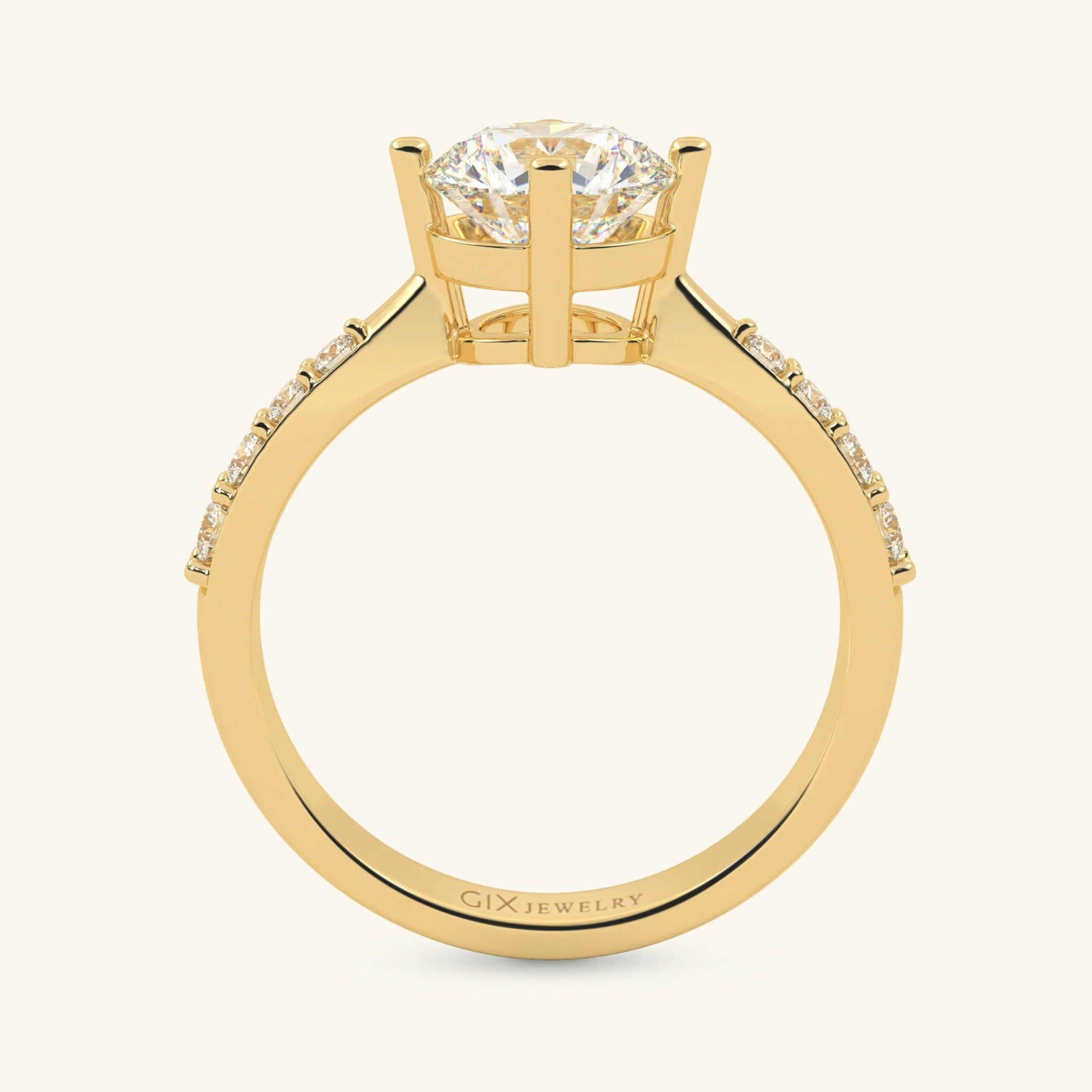  Nhẫn cầu hôn vàng 18k Crave Light | Gix Jewel 