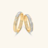  Nhẫn cưới cặp bạc thiết kế riêng - GCR25050243 | Gix Jewel 